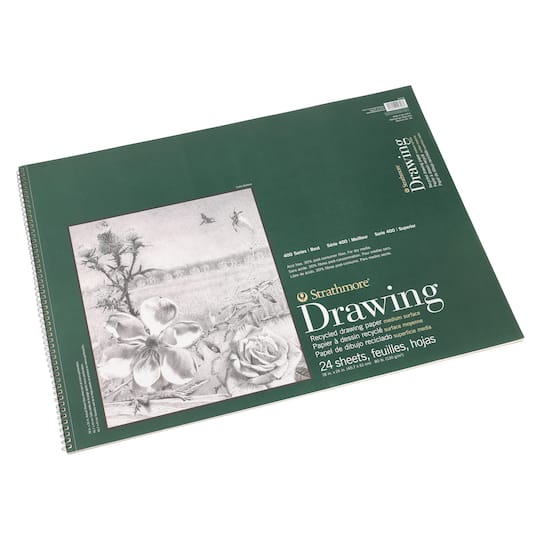 12 Pack: Strathmore® 400 Series Recycled Drawing Paper Pad
